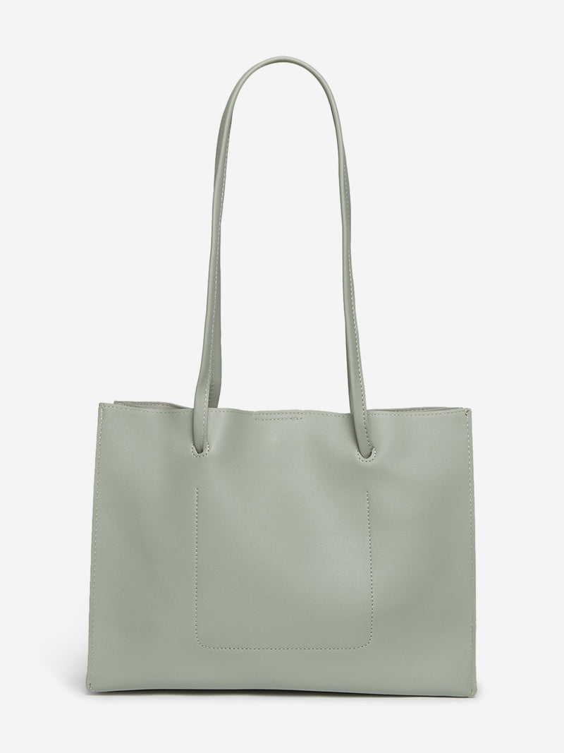 LOV Light Green Suzan Tote Bag