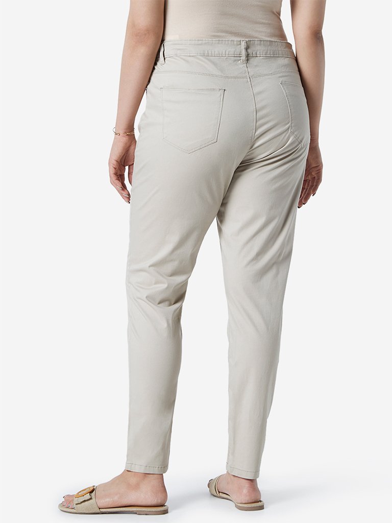 Gia Curve Beige Percy Jeans