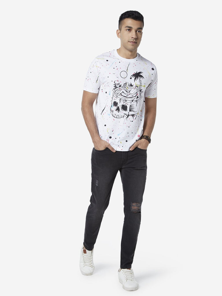 Nuon Black Rodeo Crop Carrot Fit Jeans