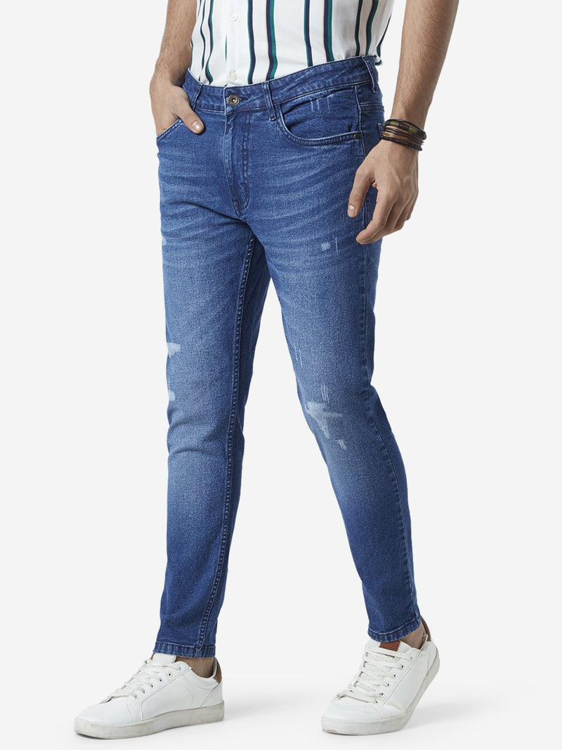 Nuon Blue Rodeo Crop Carrot Fit Jeans