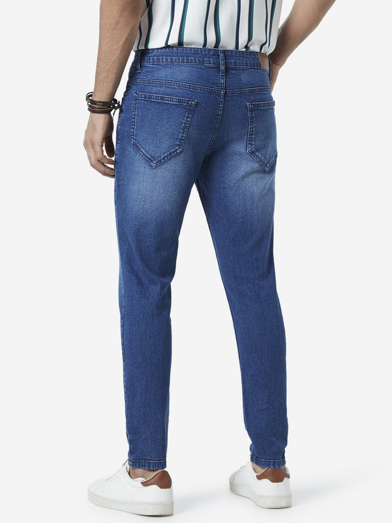 Nuon Blue Rodeo Crop Carrot Fit Jeans