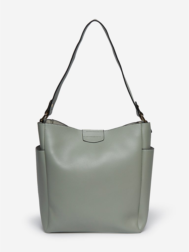 LOV Olive Alice Tote Bag With Pouch