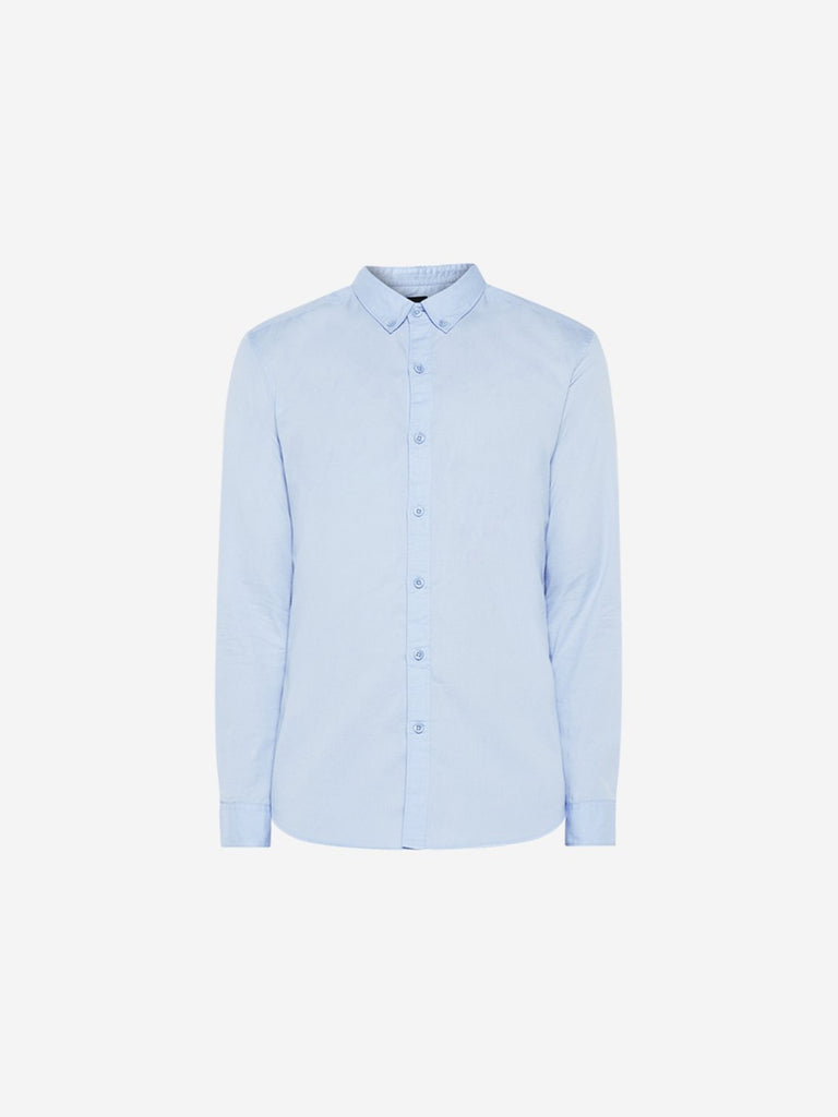 Nuon Light Blue Slim Fit Shirt