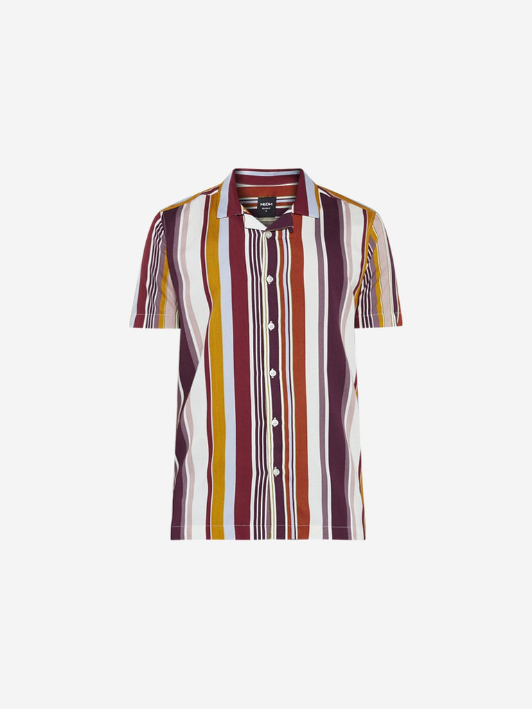 Nuon Multicolour Striped Relaxed Fit Shirt