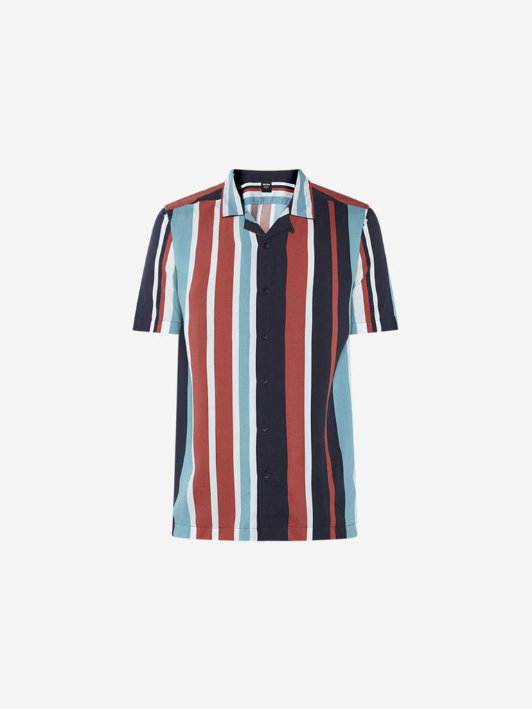 Nuon Multicolour Striped Relaxed Fit Shirt