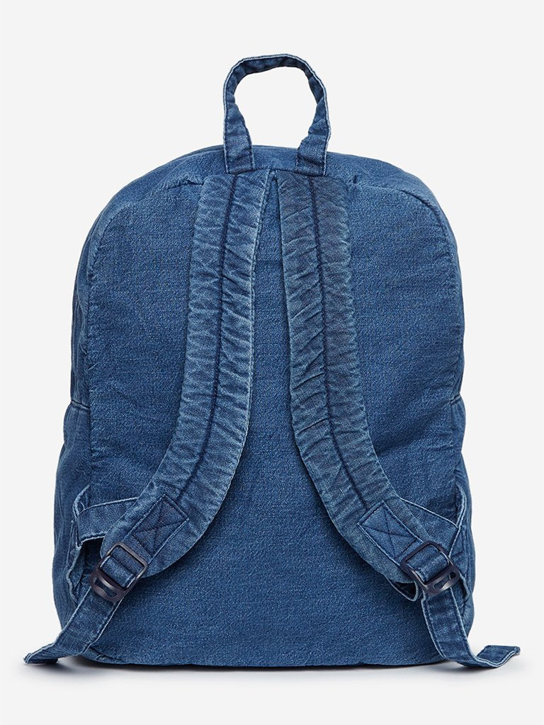 Westside Blue Denim NY Backpack