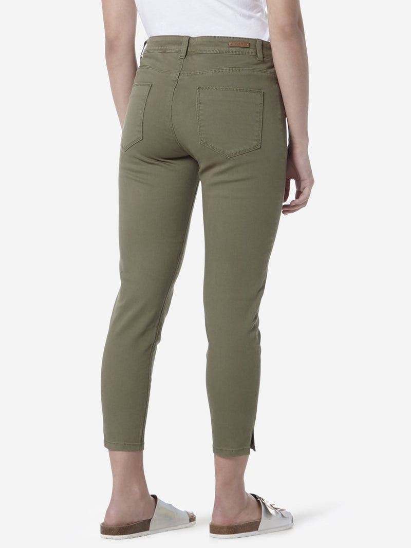 LOV Sage Green Cropped Joy Jeans