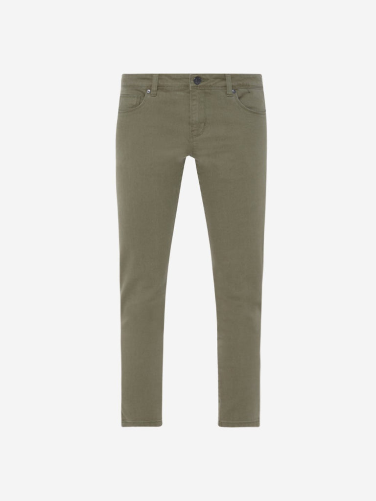 LOV Sage Green Cropped Joy Jeans