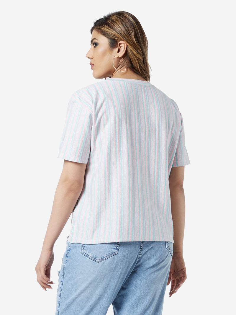 Sassy Soda Curve Multicolour Connie T-Shirt