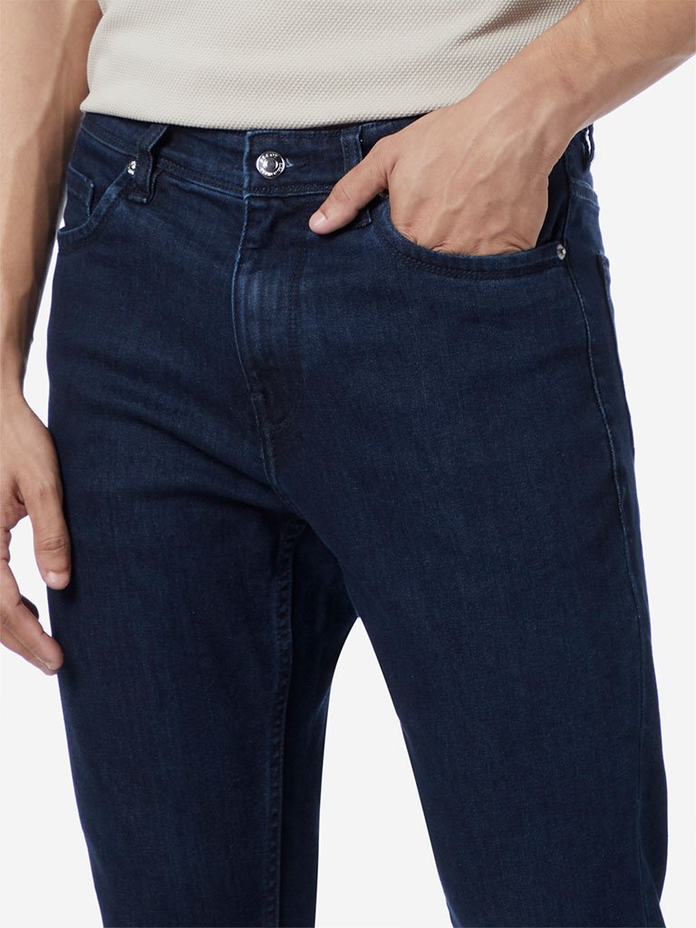 Ascot Dark Blue Slim Fit Jeans