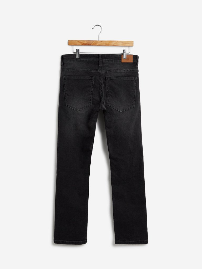Ascot Charcoal Relaxed Fit Jeans