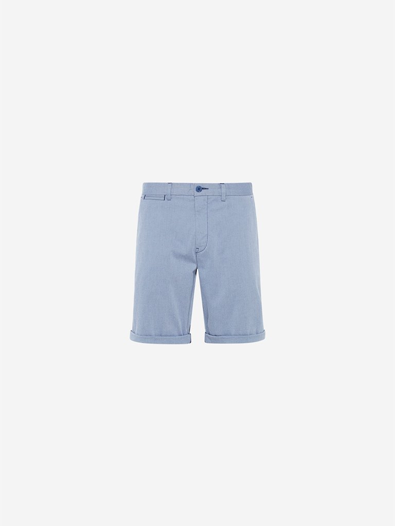 Ascot Blue Relaxed Fit Shorts