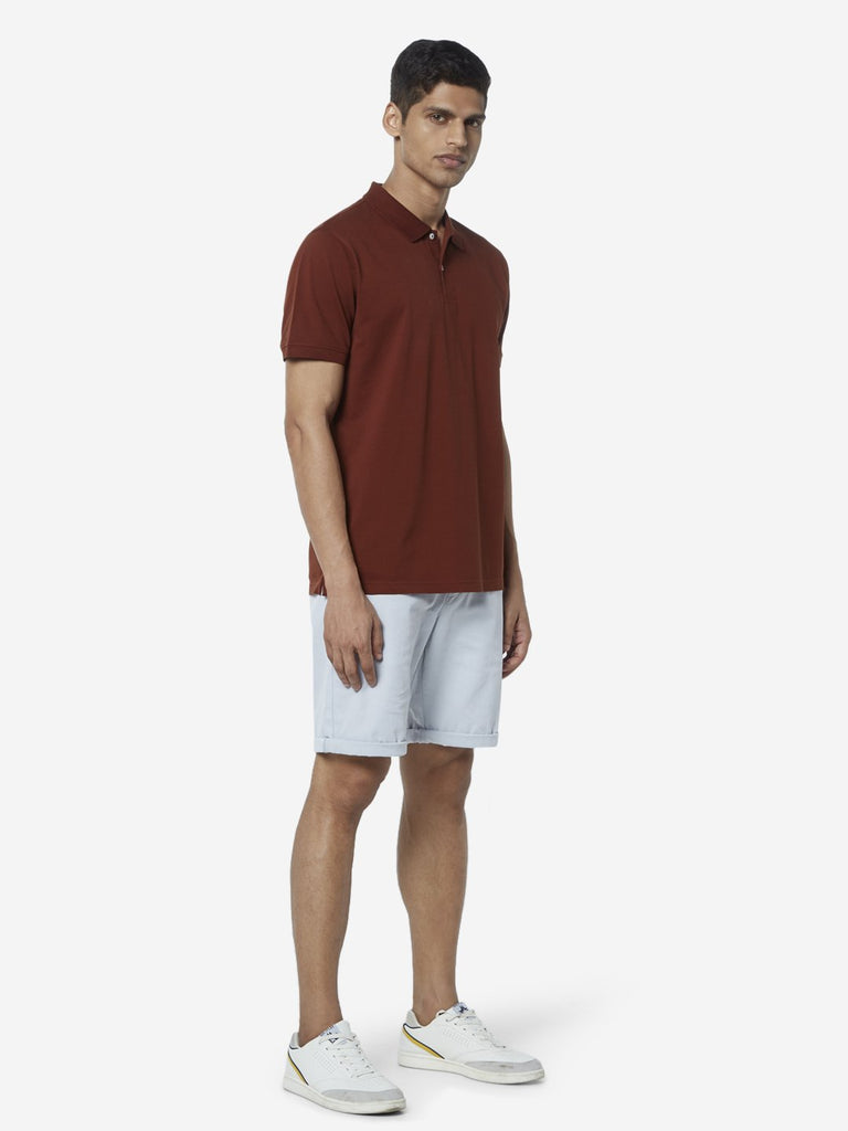 Ascot Rust Relaxed Fit Polo T-Shirt