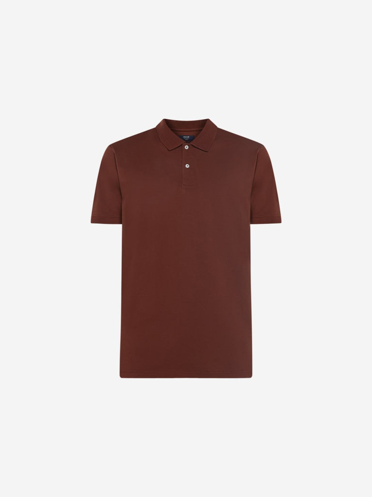 Ascot Rust Relaxed Fit Polo T-Shirt