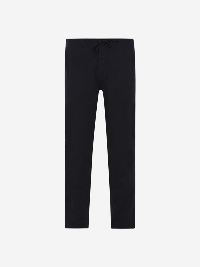 ETA Black Slim Fit Chinos
