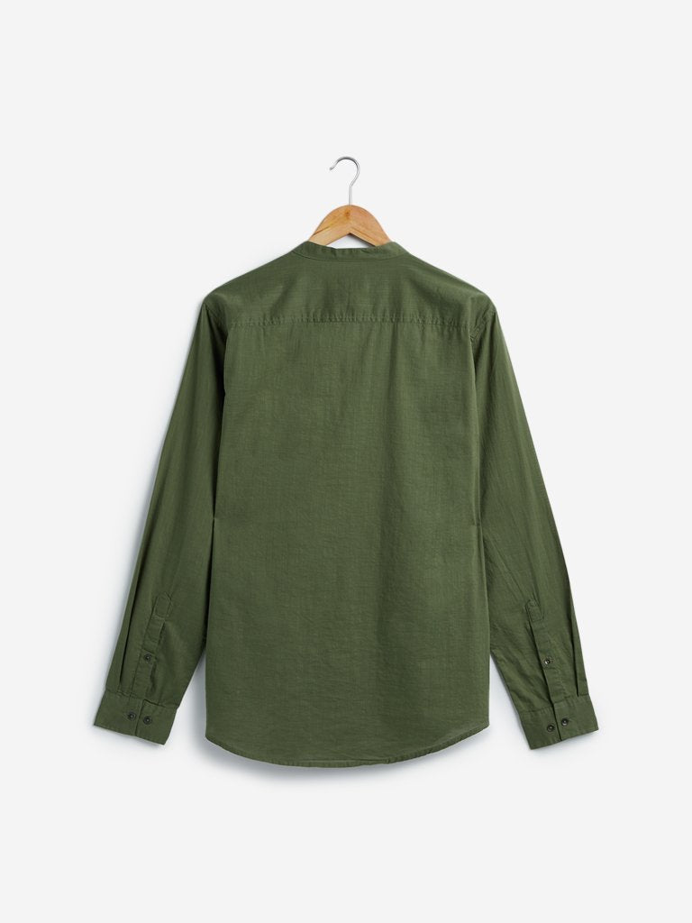 ETA Olive Resort Fit Casual Shirt