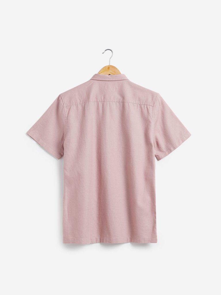 ETA Light Lilac Resort Fit Casual Shirt