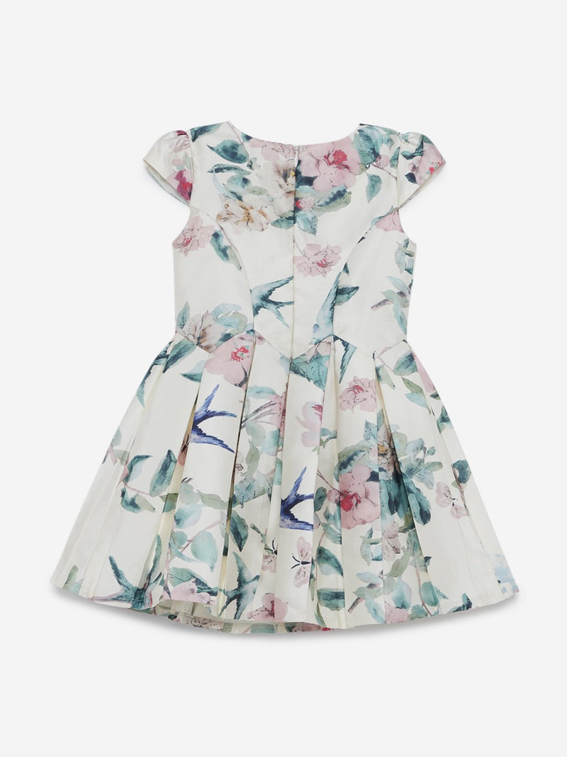 HOP Kids Multicolour Floral Pattern Dress