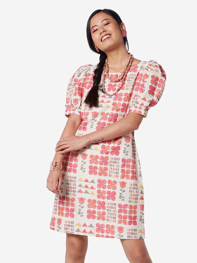 Bombay Paisley Multicolour Printed Dress
