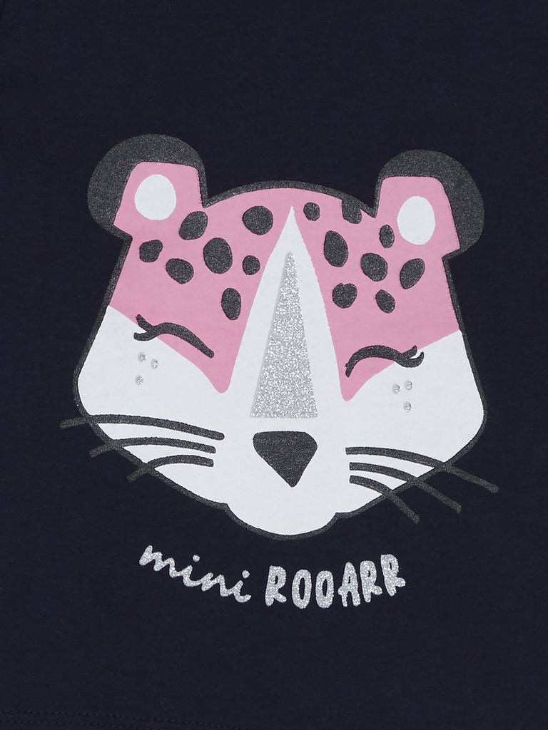 Baby HOP Pink Leopard Pattern T-Shirt Set Of Two