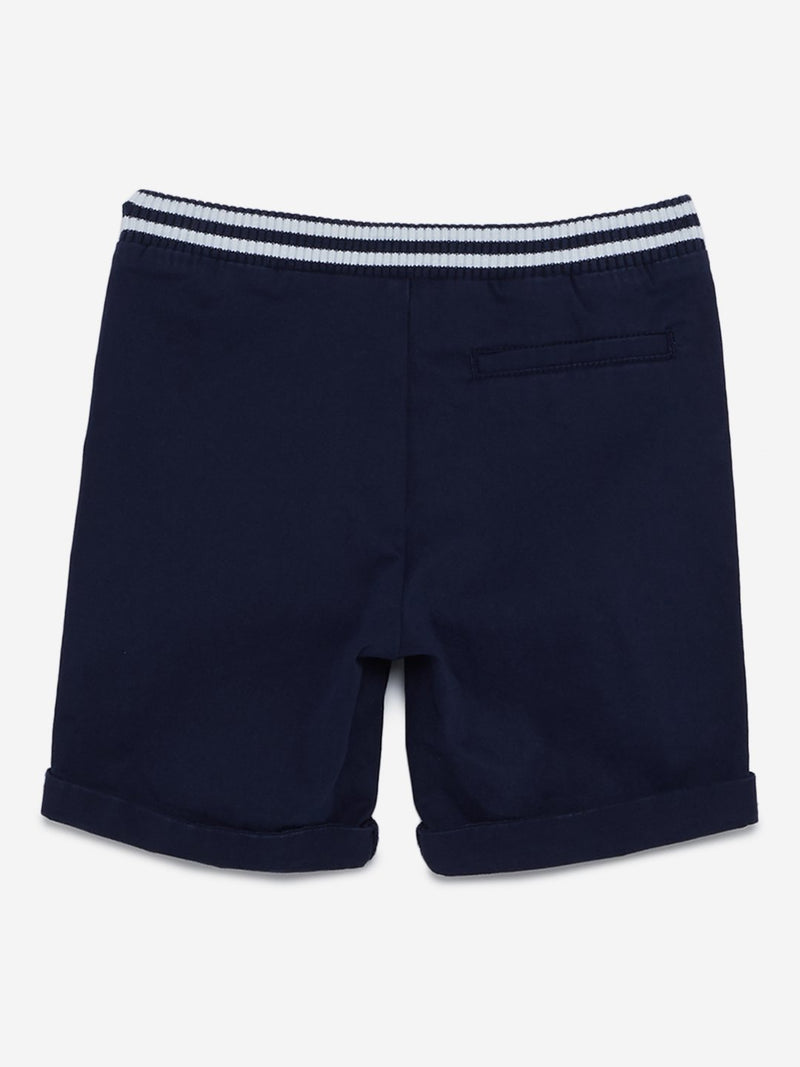 HOP Kids Indigo Striped Shorts