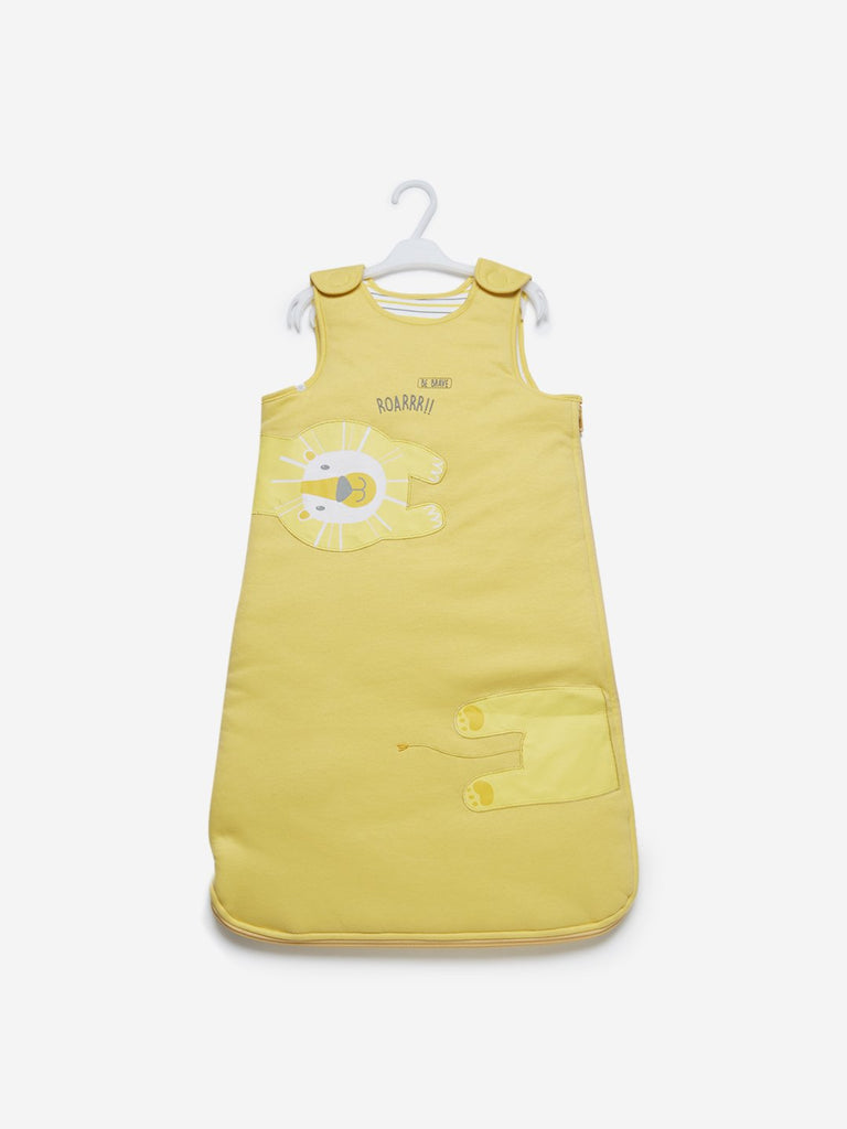 Baby HOP Yellow Lion Printed Sleeping Bag