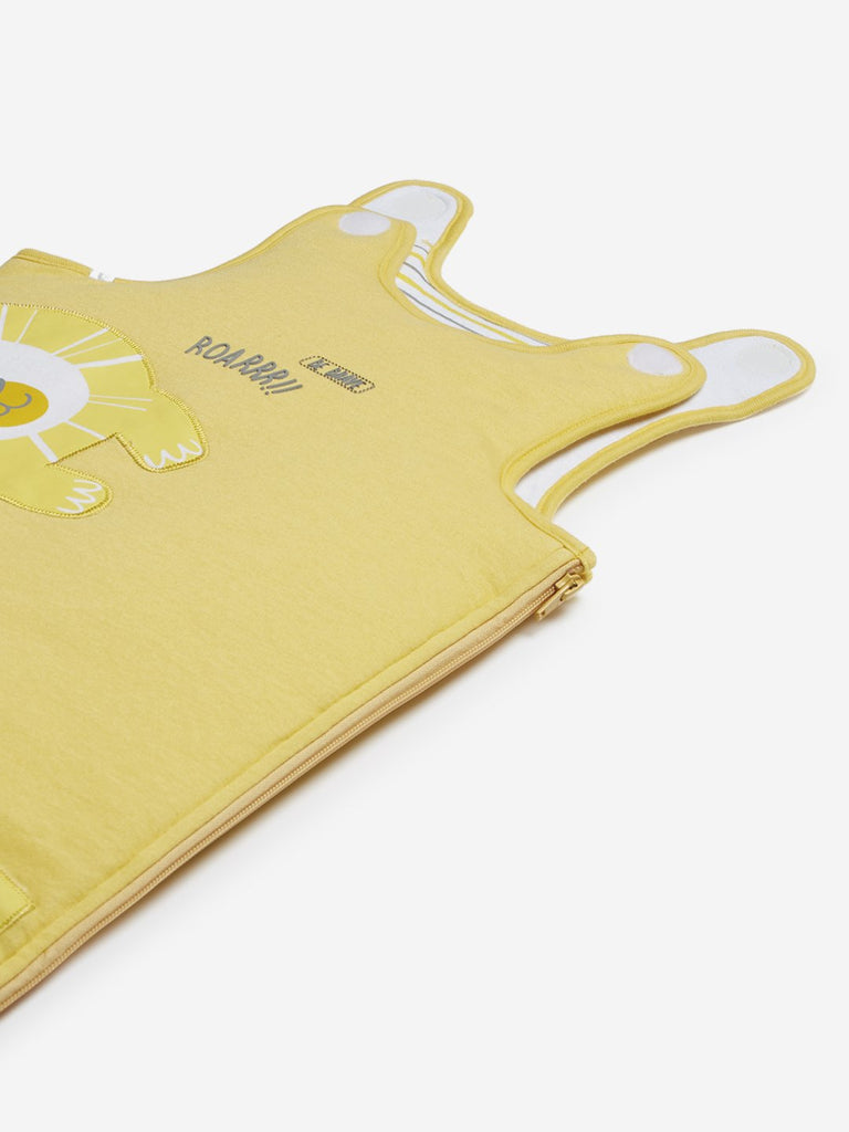 Baby HOP Yellow Lion Printed Sleeping Bag