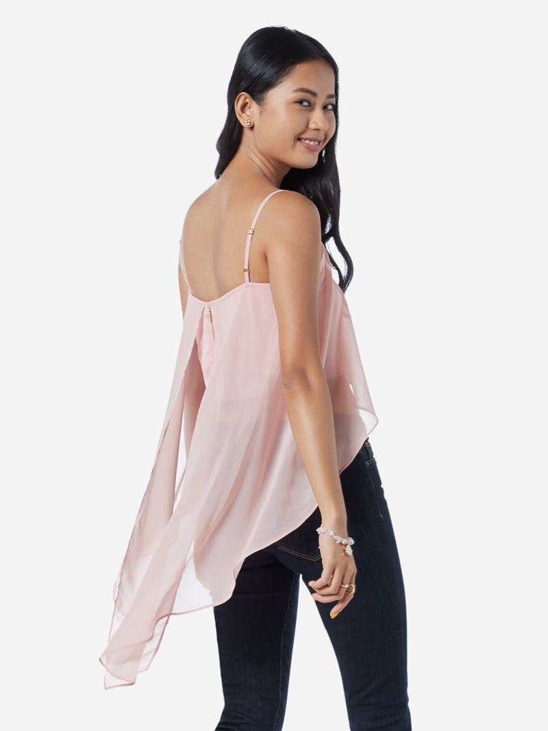 Nuon Pink Ray Crop-Top