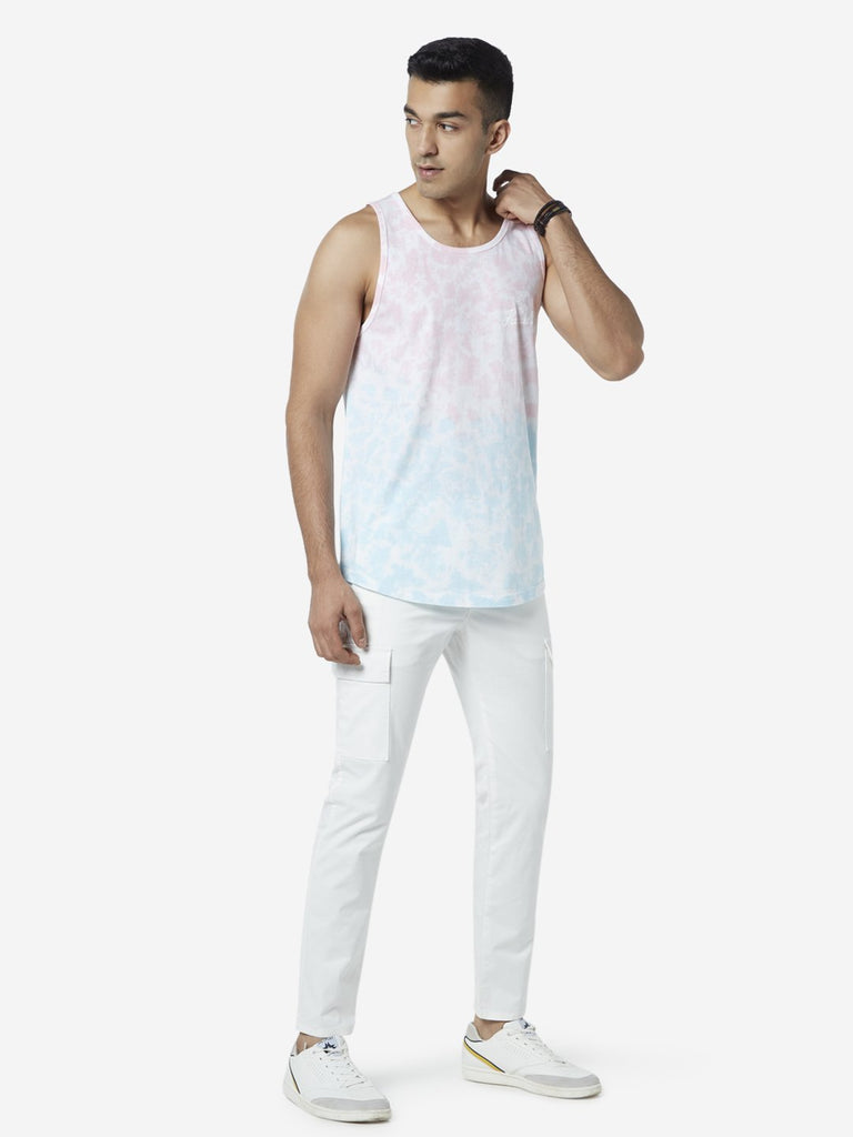 Nuon Multicolour Slim Fit Tank T-Shirt