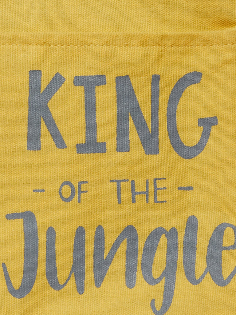 Baby HOP Yellow Lion Print Changing Bag