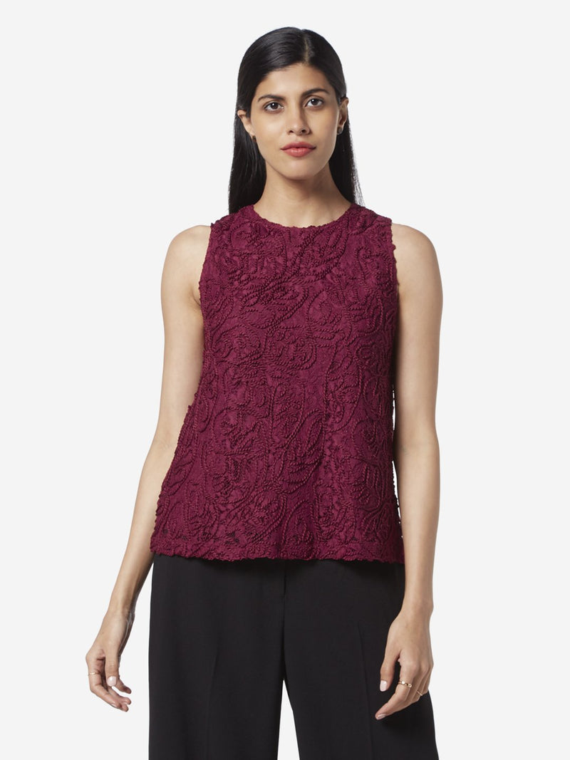 Wardrobe Berry Cord Design Nikki Top