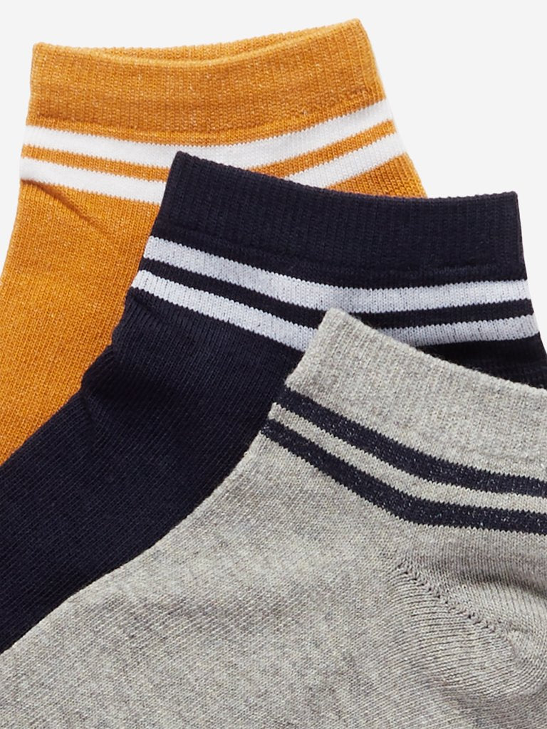 WES Lounge Multi Trainer Socks Pack Of Three