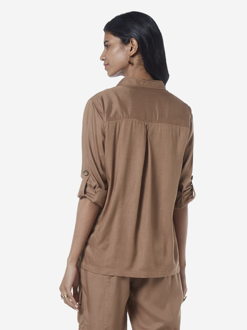 LOV Brown Skylar Jacket