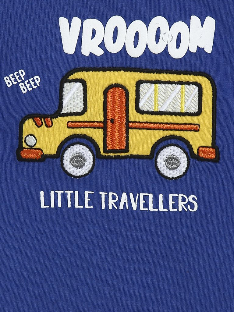Baby HOP Blue Traveller Set of Two T-Shirts