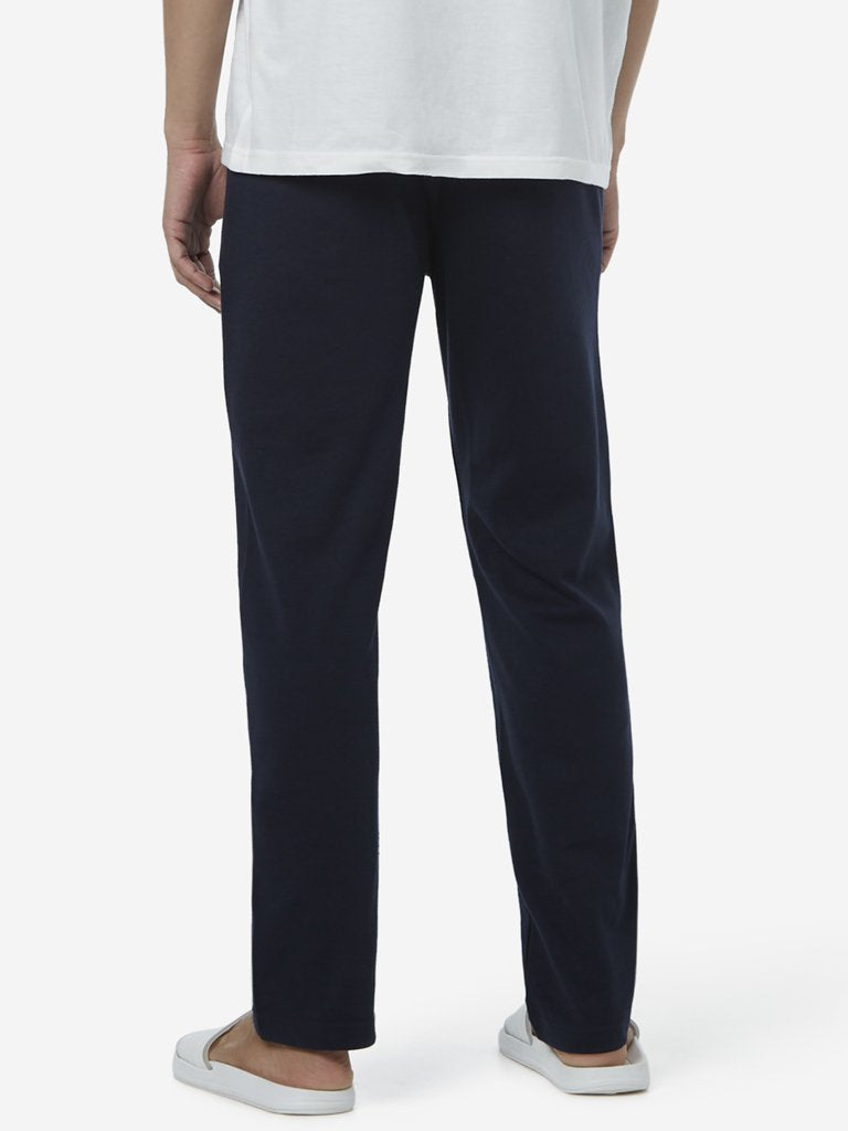 WES Lounge Navy Relaxed Fit Trackpants