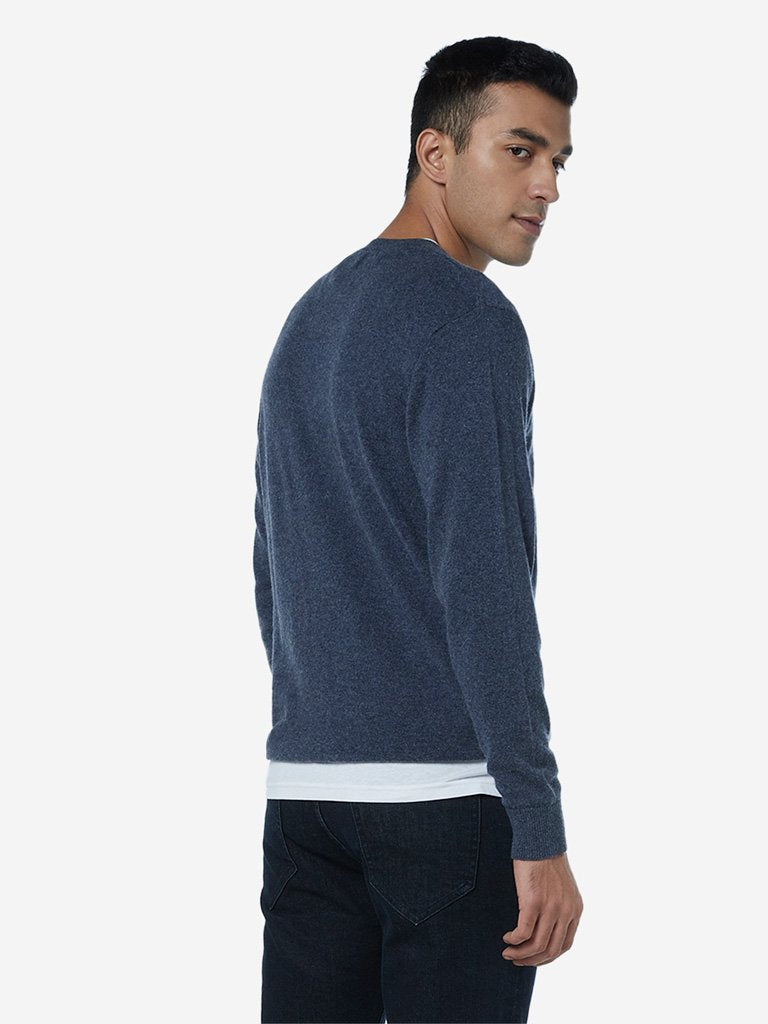 Ascot Dark Grey Relaxed Fit Sweater