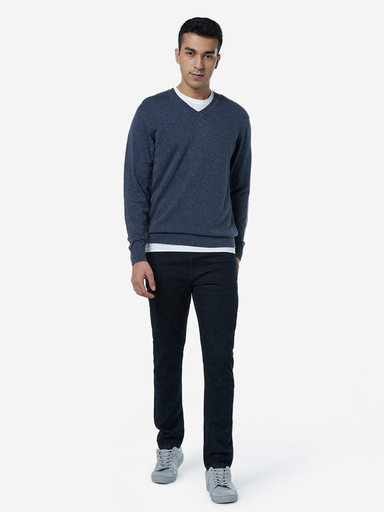 Ascot Dark Grey Relaxed Fit Sweater