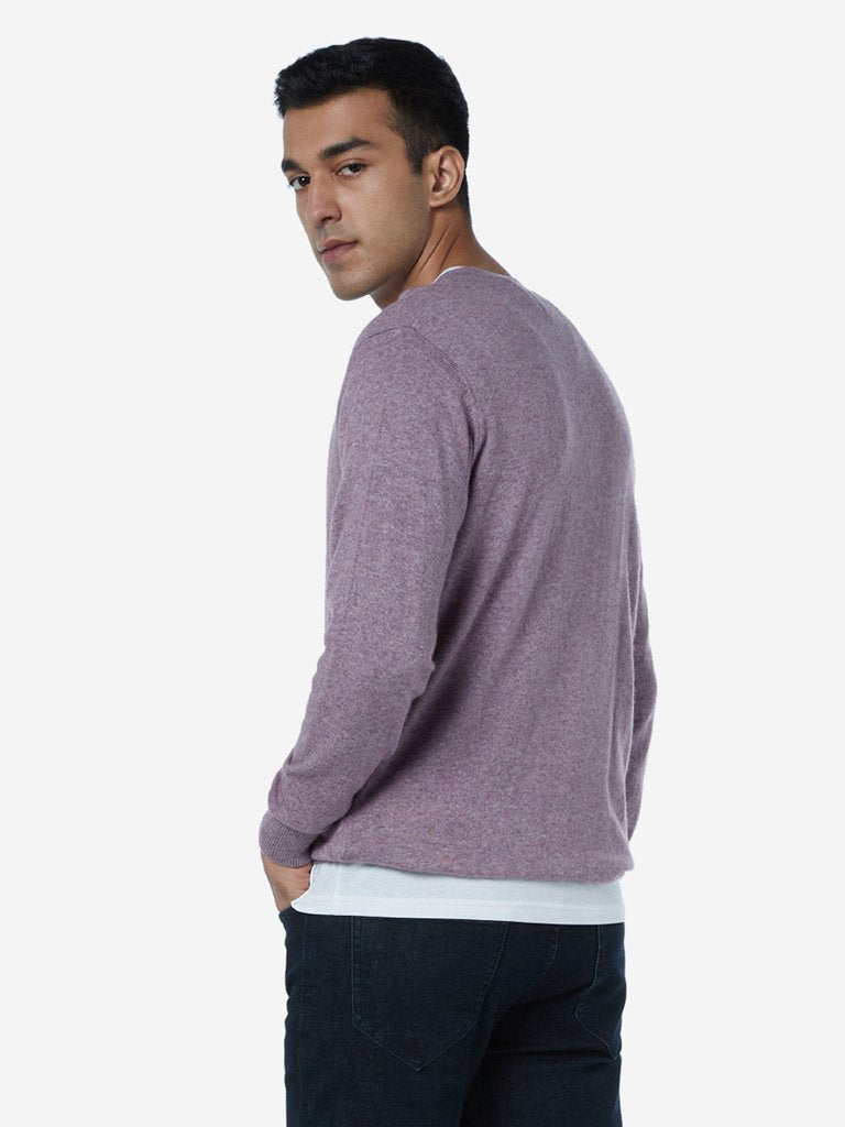 Ascot Lavender Relaxed Fit Sweater