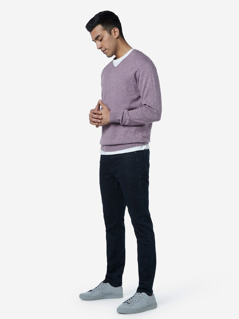 Ascot Lavender Relaxed Fit Sweater