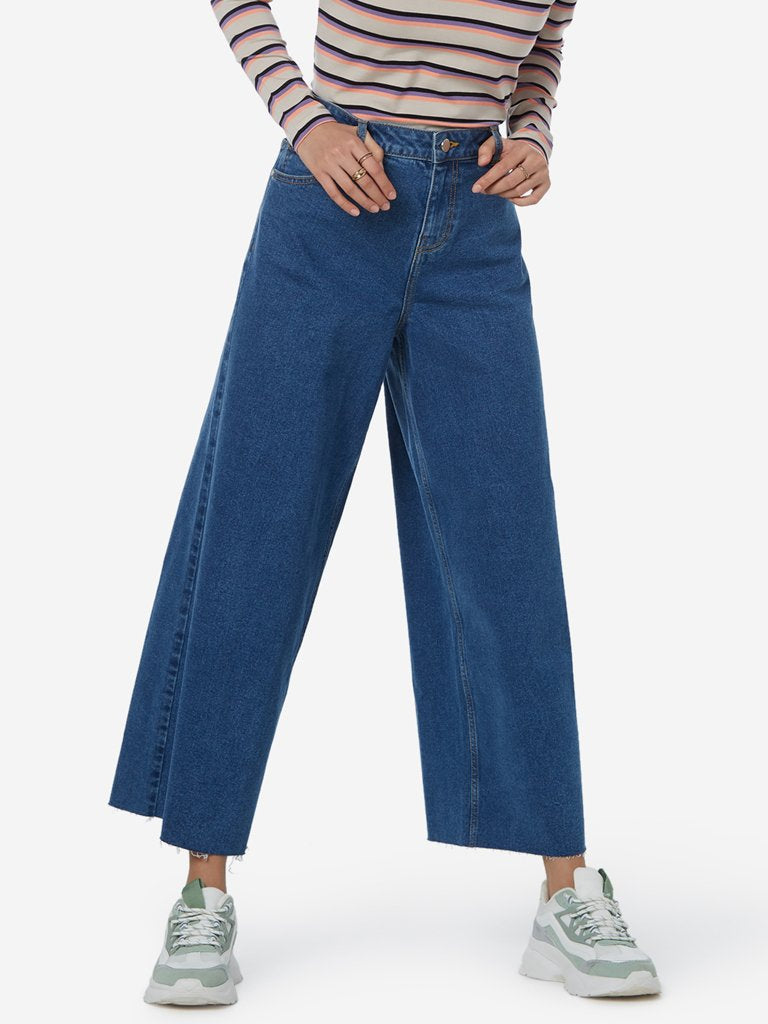 Nuon Blue Flared Jeans