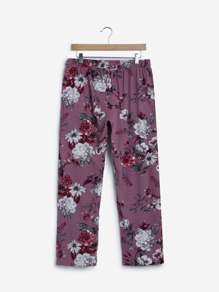 Wunderlove Multicoloured Floral Printed Pyjamas