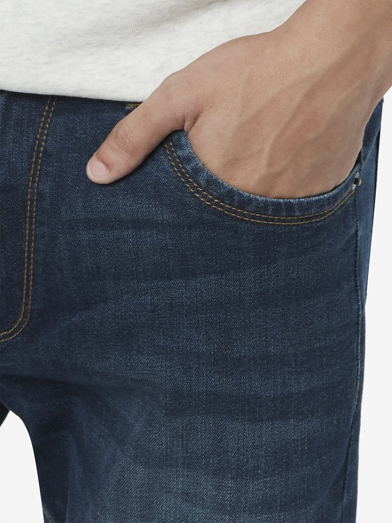 WES Casuals Indigo Slim Fit Jeans