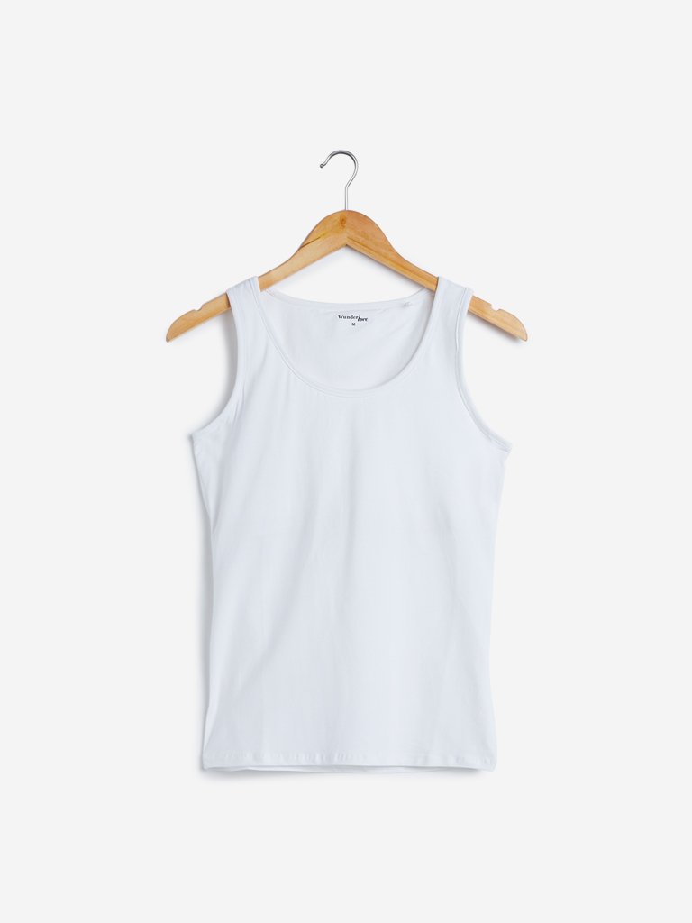 Wunderlove White Vest