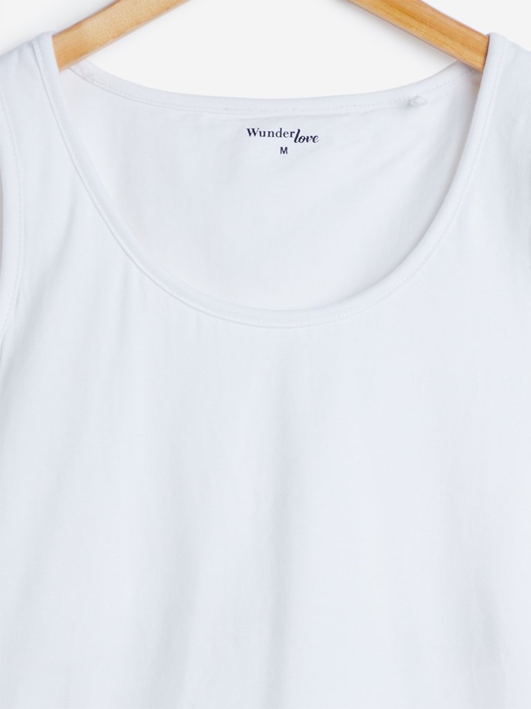 Wunderlove White Vest