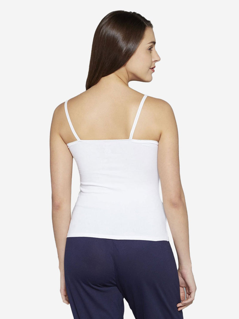 Wunderlove White Lace Camisole