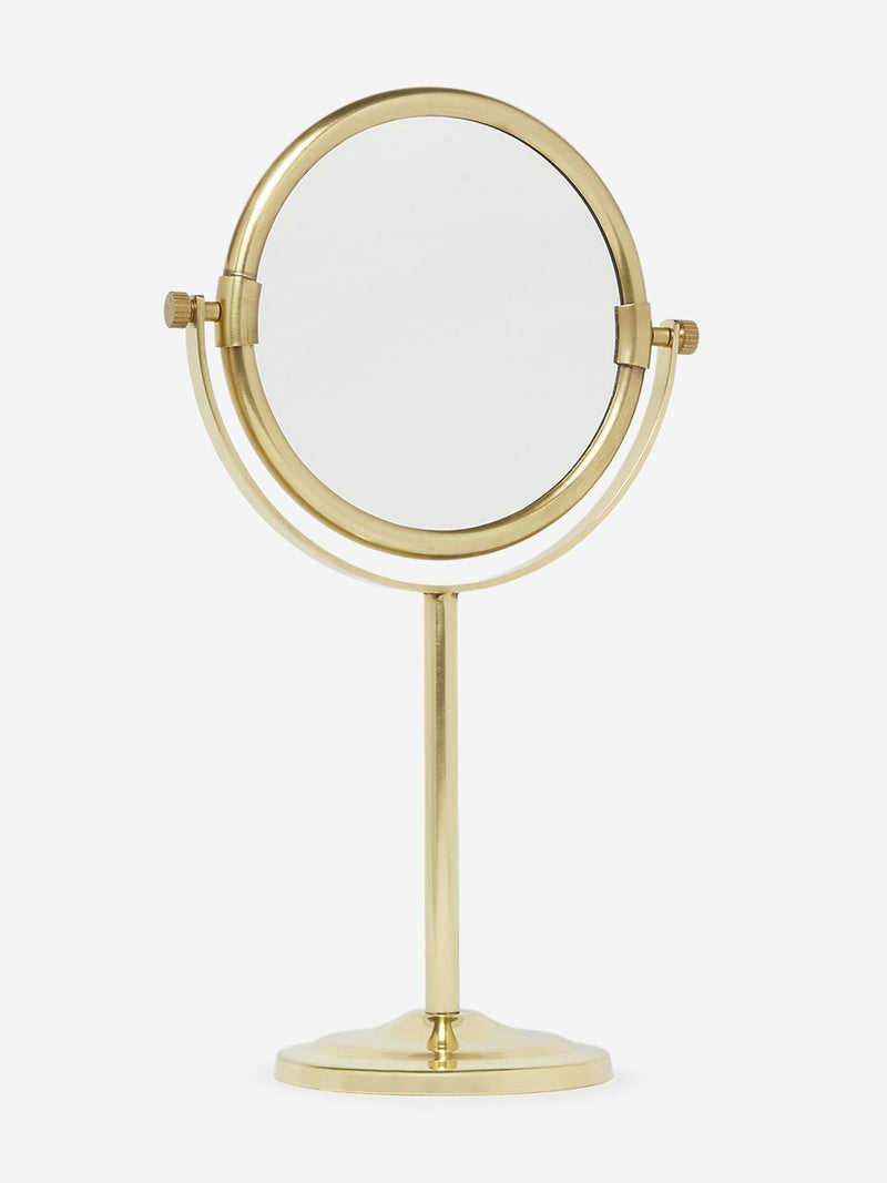 Westside Home Gold Pedestal Mirror