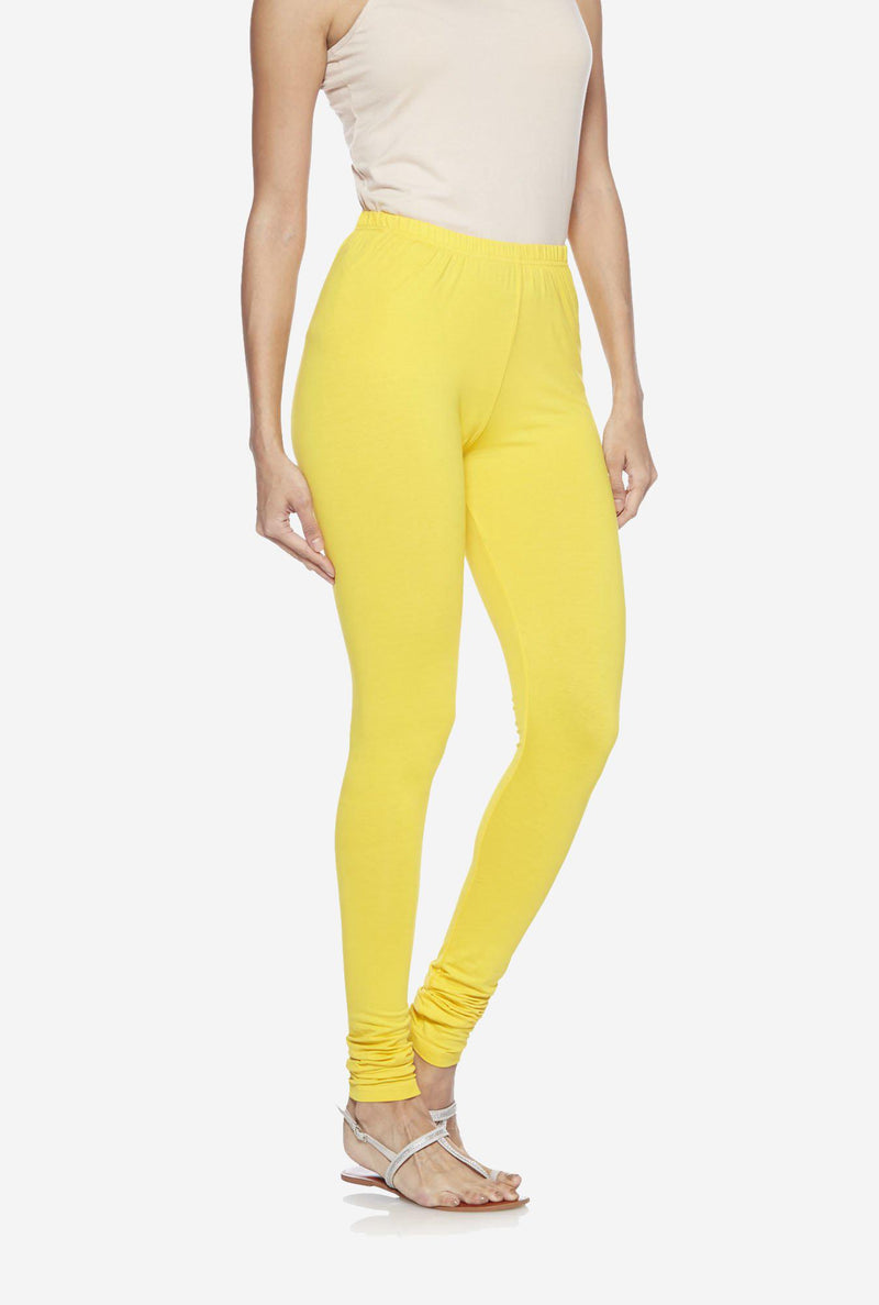 Utsa Yellow Churidar