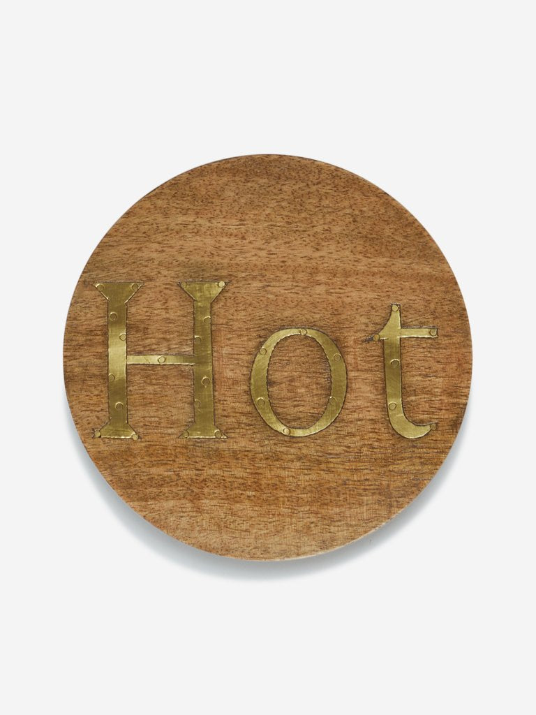 Westside Home Brown Wooden Trivet