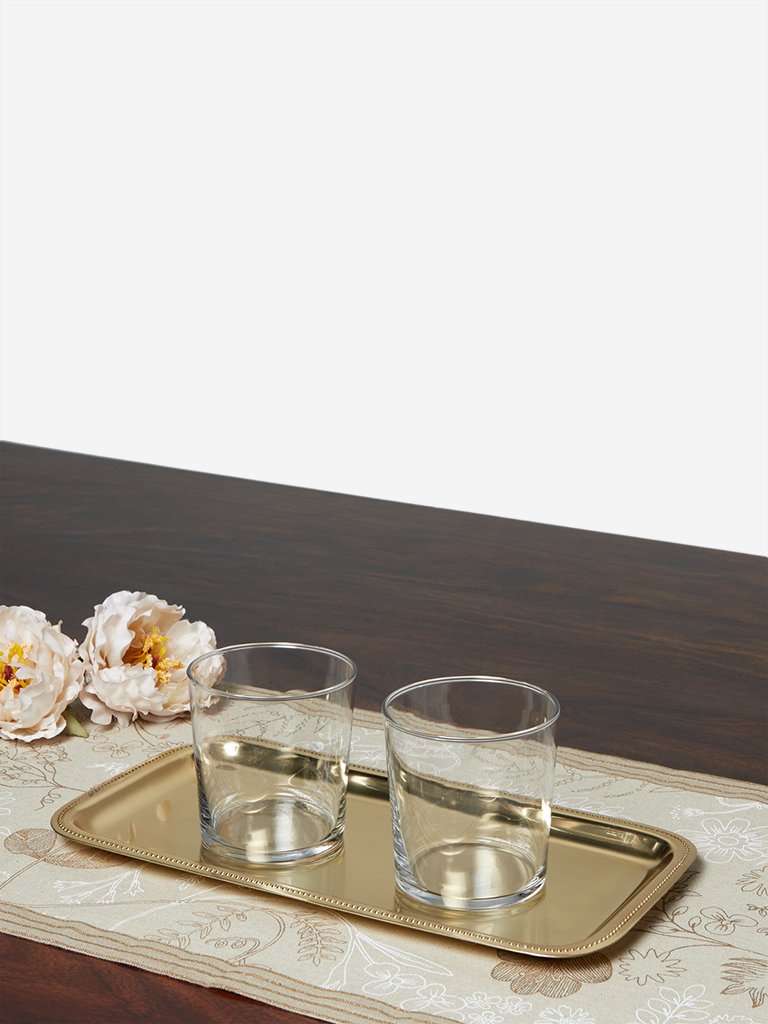 Westside Home Gold Metallic Tray