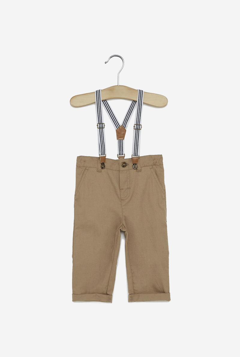 Baby HOP Tan Newton Pure Cotton Pants
